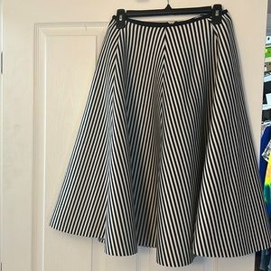 Black & White striped skirt